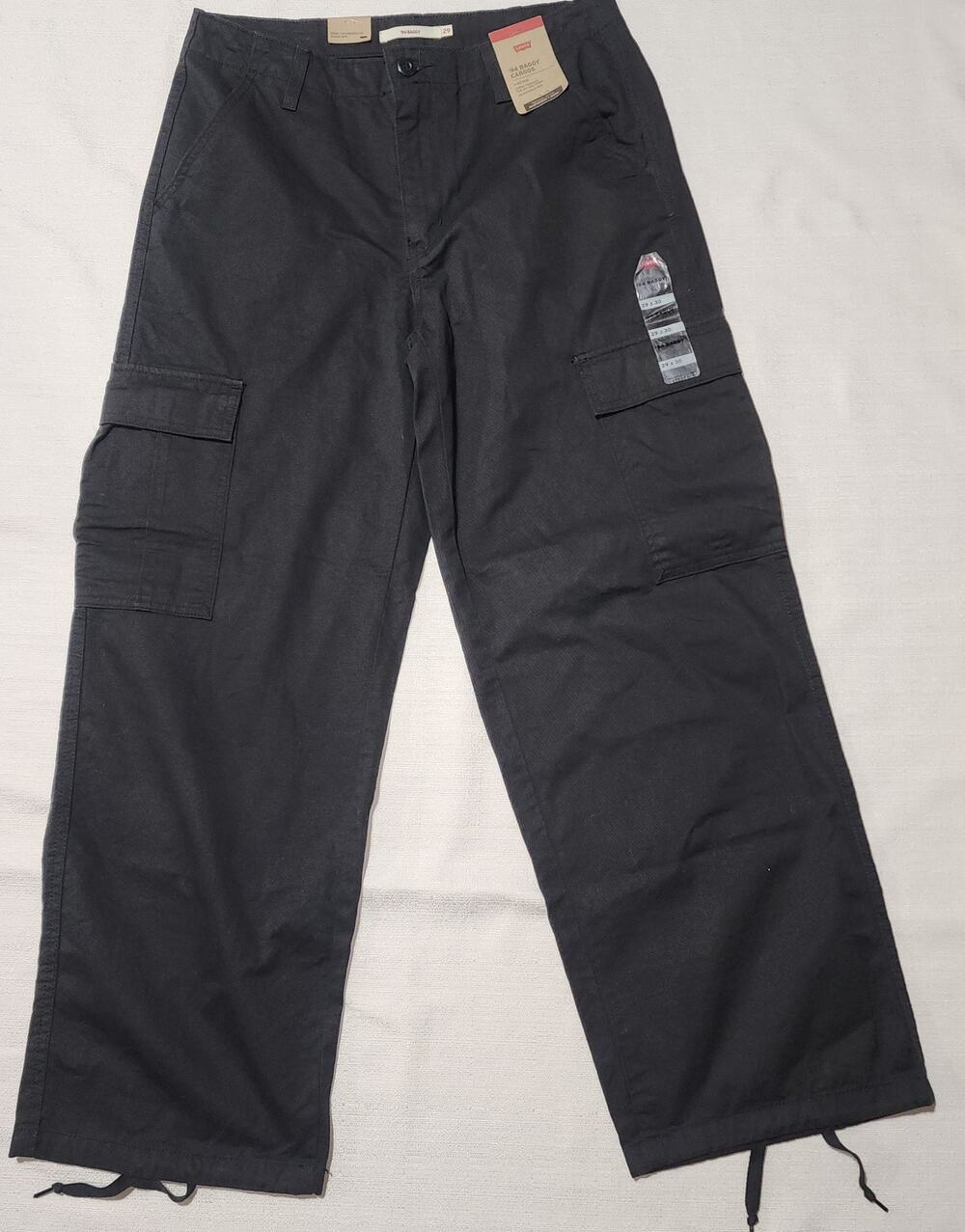 Levi's 94 baggy cargo mid rise loose hips and thigh W29''x L30'' inches women